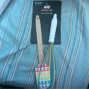 Star Wars Pride 2 Pack Bundle Kitchen Set Whisk Spatula Storm Trooper Rainbow